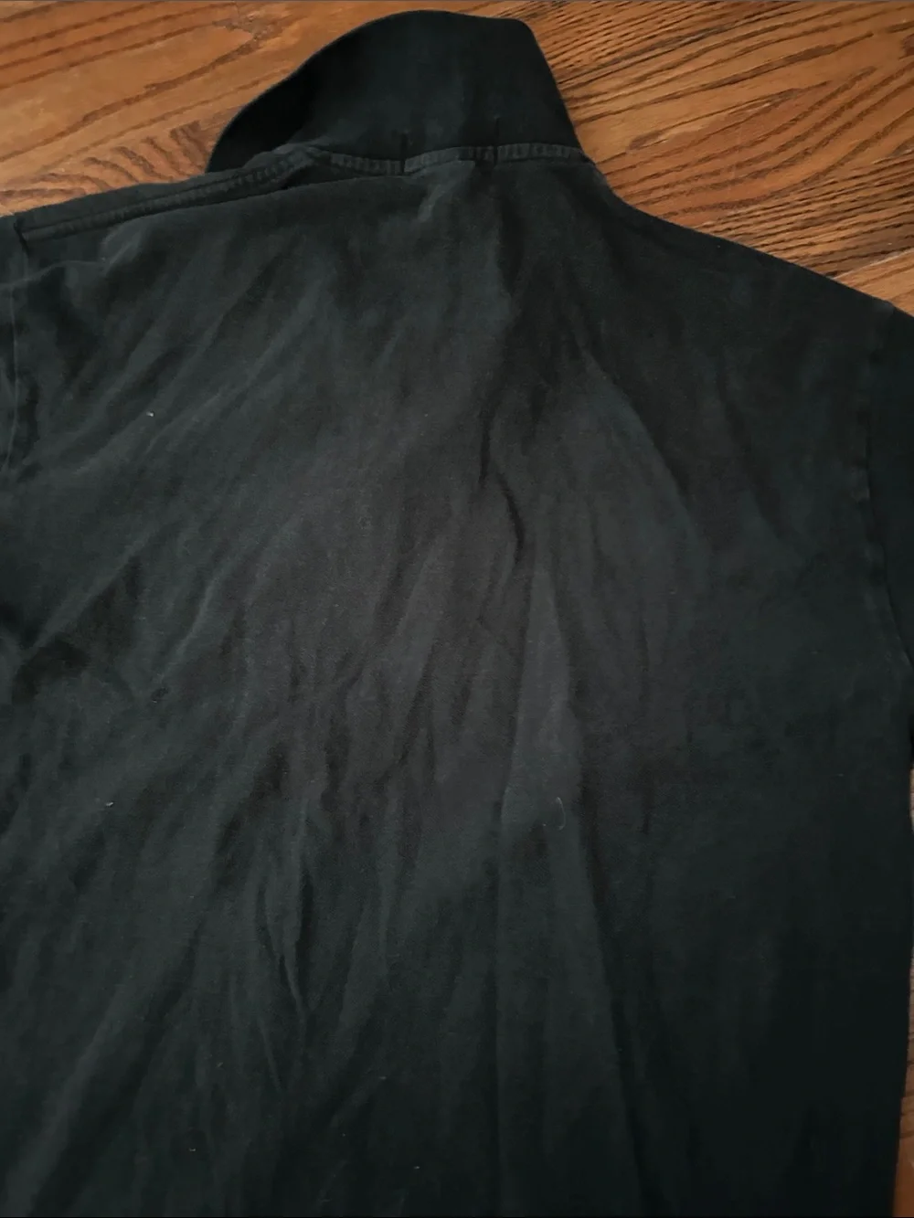 Ralph Lauren Black Polo with Purple Pony Embroidery